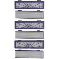 Mikey Store Set of 6PC Filter+ 3PC Side Brushes Replacement for Neato Botvac 70e 75 80 85 (A) N6