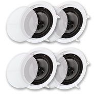 Acoustic Audio CS-IC83-2PR 350 Watt 8" 3-Way Home Theater In-Wall/Ceiling Speakers (2-Pair)