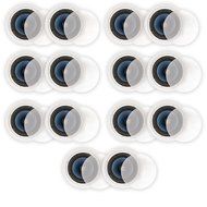 Blue Octave LC82 In Ceiling 8" Speakers Home Theater Surround Sound 2-Way Speaker 7 Pair Pack