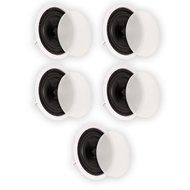 Theater Solutions TSS8C In Ceiling 8" Speakers Surround Sound Home Theater Deluxe 5 Speaker Set TSS8C-5S