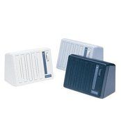 Valcom V-763-GY One Way Desktop and Wall Speaker, Gray