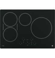 GE Profile PHP9030DJBB 30" Built-in Induction Cooktop with 4 Elements Digital Touch Controls Melt Setting and... N2