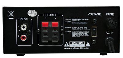 Pyle Home PCAU15A 2 x 15 Watts Mini Power Amplifier with LED Display N9