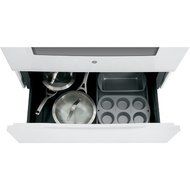 GE JB630DFWW 30" White Electric Smoothtop Range N2