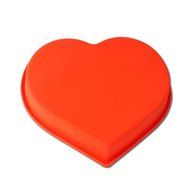 1ea Alekoo 9.6&ldquo; / 24.5cm Non-stick Round Silicone Cake Mold Pan, Pizza pan with ears (Square) N10
