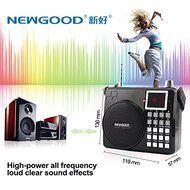 NEWGOOD Wireless Remote Control Outdoor Portable Bass Player Speaker With Digital Numbers Buttons And Voice Recorder... N10