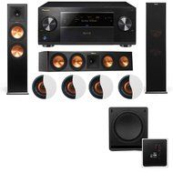 Dolby Atmos 3.1.4 Klipsch RP-280F Tower Speakers SW-112 with Pioneer Elite SC-85