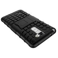 LG Stylus 2 Case, MCUK Heavy Duty Rugged Dual Layer - Soft/Hard Shell 2 in 1 Tough Protective Cover Case with... N19