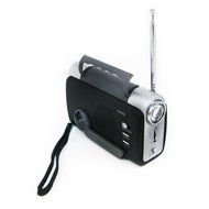 4-in-1 Emergency Multi-Function Survival FM Weather Band Radio &amp; LED Flashlight N2