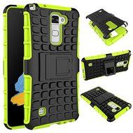 LG Stylus 2 Case, MCUK Heavy Duty Rugged Dual Layer - Soft/Hard Shell 2 in 1 Tough Protective Cover Case with... N21