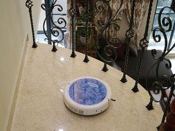 Cleandroid Automatic Vacuum Cleaning Robot with Li-ion Battery HEPA Filter Dry Mopping Remote UV sterilization...