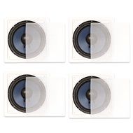 Blue Octave LW10 In Wall 10" Passive Subwoofer Speakers Home Theater 4 Sub Set