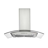 Zuhne iChorus 36 inch Kitchen Island Vented/ Ductless Stainless Steel Range Hood or Stove Vent with Energy Saving... N2