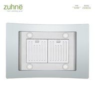 Zuhne iChorus 36 inch Kitchen Island Vented/ Ductless Stainless Steel Range Hood or Stove Vent with Energy Saving... N3