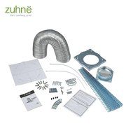 Zuhne iChorus 36 inch Kitchen Island Vented/ Ductless Stainless Steel Range Hood or Stove Vent with Energy Saving... N6