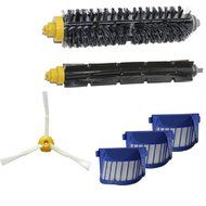 SHP-ZONE Aero Vac Filter &amp; Bristle Brush &amp; Flexible Beater Brush &amp; 3-Armed Side Brush Pack Replenishment Kit for...