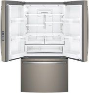 GE Slate French-Door Bottom Freezer Refrigerator - GNE29GMKES N5