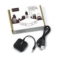 Bluetooth 4.1 Audio Transmitter and Receiver, GLL 2-in-1 Wireless 3.5mm Portable Adapter, Support APTX, SBC, A2DP... N17