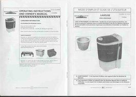 Best Rated Portable Single Tub Washing Machine EZYWASH by BaseCamp Mr. Heater F235883 (better value than Panda... N3