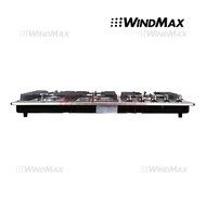Ships From CA, USA 34" Stainless Steel Circular Frame 5 Burners Stove NG/LPG Gas Cooktops Cooker N4