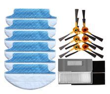 2-pack Wet &amp; Dry Microfiber Mop Pad Mopping Cloth For Ecovacs Deebot DT85 DT83 eDM81 (4 Mop Pads) N10