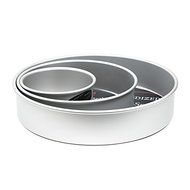 Cake Pan Set of 3, Round 3 Inches (6&quot;, 10&quot; 14&quot;) by Fat Daddio&#039;s N2
