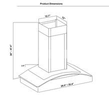 Cosmo COS-668AS750 Cosmo 30" Wall Mount Range Hood with Touch Controls, Stainless Steel N4