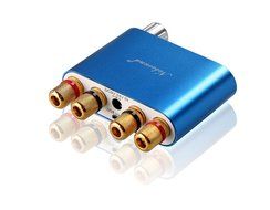 Nobsound NS-10G Mini Bluetooth 4.0 Digital Amplifier 100W HiFi Amp with Power Supply (Blue) N10