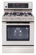 LG LSRG309STStudio 30" Stainless Steel Gas Sealed Burner Range - Convection