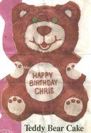 Wilton Teddy Bear Easy 1, 2, 3 Cake Pan (2105-9402, 1986) Retired