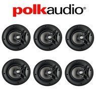 Polk Audio V60 High Performance Vanishing In-Ceiling Speakers (6 Pack)