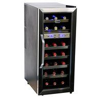 Whynter WC-215AZ 21 Bottle Dual Temperature Zone Freestanding Wine Cooler N2