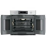 GE Cafe CT9070SHSS 30" Single French Door Electric Wall Oven with Self-Clean in Stainless Steel N2