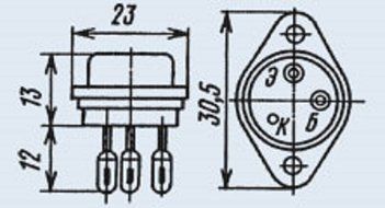 Transistors Germanium P215 analogue 2N2660, 2N2661, 2N2667, 6NU73, AD439 USSR 10 pcs