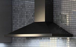 AGA AMCHD36SS 3 Speed Wall Mount Canopy Chimney Range Hood, 36", Stainless Steel N2