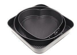 Bestwoohome Nonstick Bakeware Springform Pan Cake Mold for Baking (Mixed Shape) N8