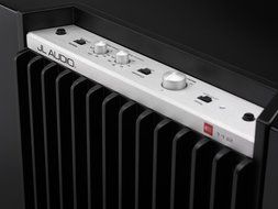 JL Audio E110 10" Powered Subwoofer (Black Ash) N2