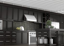 Z Line 488-30 1200 CFM Under Cabinet Range Hood, 30", Stainless Steel N6