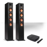 Klipsch RP&ndash;440WF Wireless Black Tower Speakers (Pair) N4