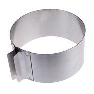 Stainless Steel Round Circle Cookie Fondant Cake Mold Cutter Pastry Tool Word
