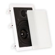 Theater Solutions TS65W In Wall 6.5" Speakers Surround Sound Home Theater 3 Pair Pack N2