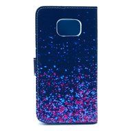 Galaxy S6 Edge Case, Firefish [Kickstand] [Cards Holder] Superb PU Leather Inner Bumper Flexible Slim TPU Magnetic... N17