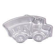 inkint Novelty Cute Birthday Cake Baking Pan Aluminum Alloy Truck Shape Chiffon Cake Molds for Cake Decorating... N5