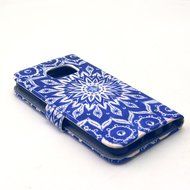 Galaxy S6 Edge Case, Firefish [Kickstand] [Cards Holder] Superb PU Leather Inner Bumper Flexible Slim TPU Magnetic... N23