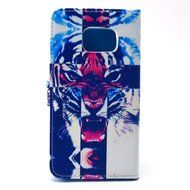 Galaxy S6 Edge Case, Firefish [Kickstand] [Cards Holder] Superb PU Leather Inner Bumper Flexible Slim TPU Magnetic... N24
