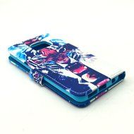 Galaxy S6 Edge Case, Firefish [Kickstand] [Cards Holder] Superb PU Leather Inner Bumper Flexible Slim TPU Magnetic... N25