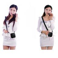 WinBridge WB003 High-Power 18W Portable PA Voice Amplifier with 7.4V/1200MAh Lithium Battery Suitable for Tour... N4