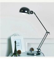Retro European iron decorative LED lamp, high-grade business office Home Furnishing bedroom lamp (Black) N7