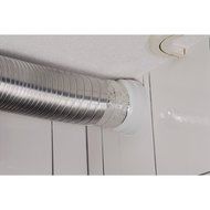 Xavax Reducer Connection for Cooker Hood Extractor 125mm-100mm [111061] N2