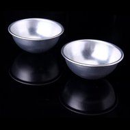 Sonline 2pcs 3-D Circle Pudding Cake Cookie Pastry Tin Mould N7